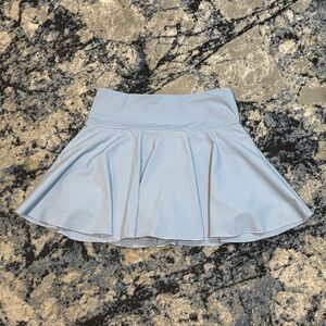 Blue Halara High Rise Side Pocket Flared Mini Skirt Size XS
